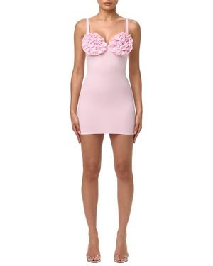 Naked Wardrobe Rose Minidress - Pink