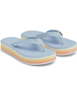 Hari Mari Dunes Sunset Waterproof Flip Flop - Blue