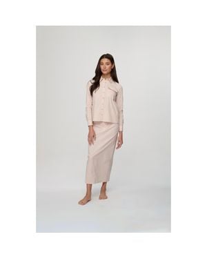 By Tess Collection Ellie Skirt - White