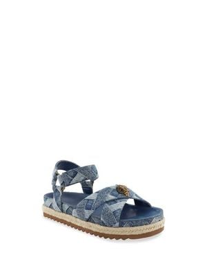 Kurt Geiger Kids' Mini Kensington Sandal - Blue