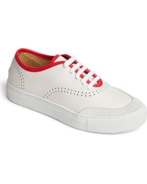 The Office Of Angela Scott The Frankie Platform Sneaker - White