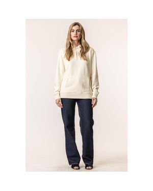 Vottera Organic Cotton Pullover Hoodies - Blue
