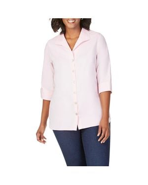 Foxcroft Pandora Non-Iron Tunic Shirt - White