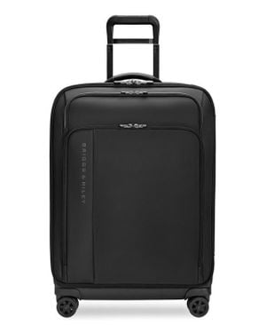 Briggs & Riley Medium Zdx 26-Inch Expandable Spinner Packing Case - Black