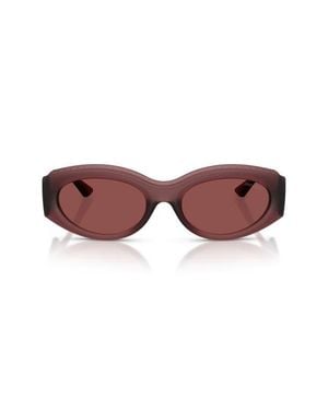 Jimmy Choo 54Mm Oval Sunglasses - Red