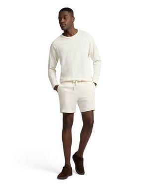 Onia Slub Terry Crewneck Sweater - White