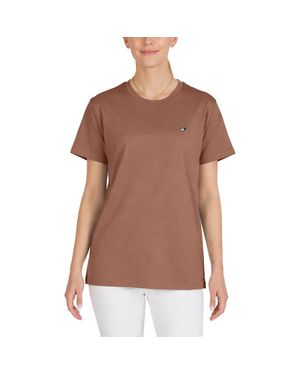 Alix Lil Matcha Jersey Tee - Brown