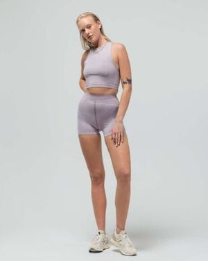 Reformer The Heather Cropped Tank - White