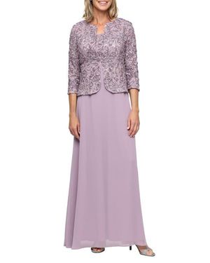 sachin and babi light blue dress Alex Evenings Jacket Dress Dresses for Women for sale main image 0