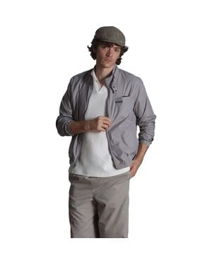 Members Only Windbreaker Packable Jacket - Gray