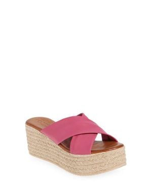 Cordani Bella Espadrille Wedge Sandal - Pink