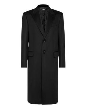 Billionaire Cashmere Regular Fit Coat - Black
