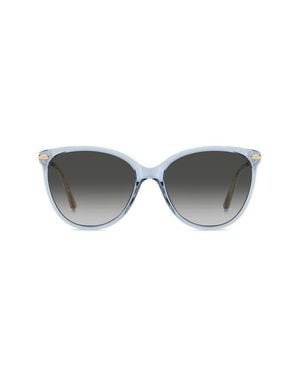Stuart Weitzman 58Mm Gradient Butterfly Sunglasses - Gray