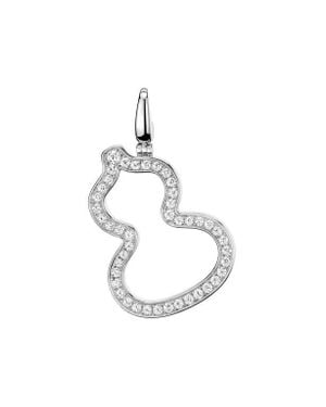 Qeelin Qulu Diamond Pendant - Metallic