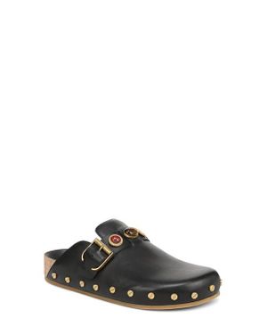 Veronica Beard Fern Charm Clog - Black