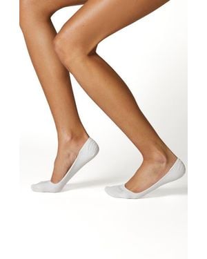 Stems Assorted 3-Pack Cotton Blend No-Show Socks - White