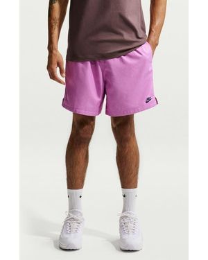 Nike Club Woven Flow Shorts - Pink