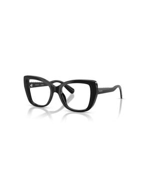 Swarovski 51Mm Butterfly Optical Glasses - Black