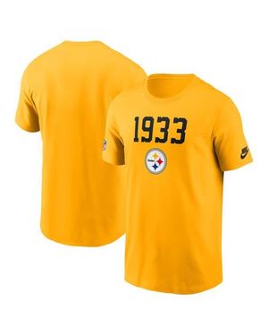 Nike Pittsburgh Steelers 1933 Alt Pack Onside Conversion Performance T-Shirt - Yellow
