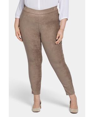 NYDJ Suede Leggings - Natural