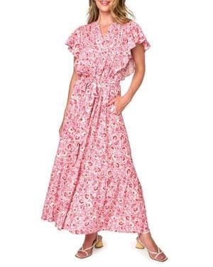 Gibsonlook The Grace Floral Maxi Dress - Pink