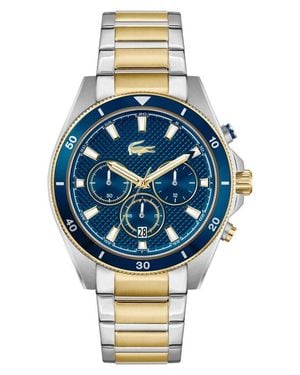 Lacoste Mainsail Chronograph Two-Tone Bracelet Watch, 43Mm - Blue