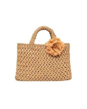 Carmen Sol Positano Raffia - Metallic