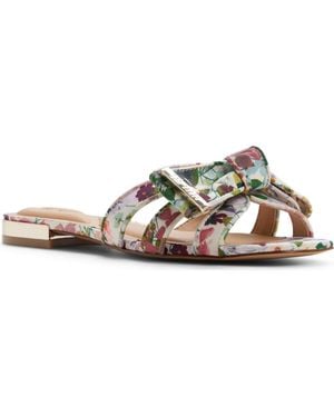 Ted Baker Elsie Bow Slide Sandal - Brown