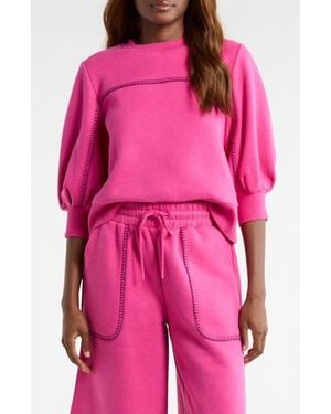 UGG Classic Puff Sleeve Top - Pink