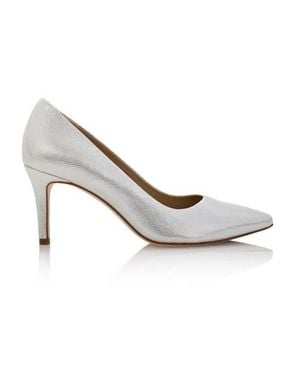 Joan Oloff Shoes Deborah Pump - White