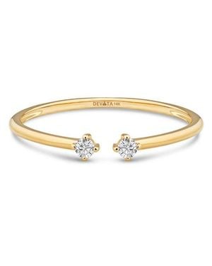 DEVATA Open Ring - White