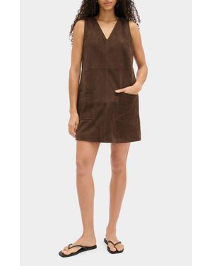 ALIGNE Piper Sleeveless Shift Dress - Brown
