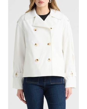NVLT Double Breasted Jacket - White