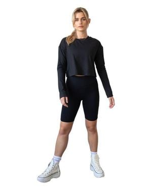 Rebody Active Making Moves Cloudlux Pocket Biker Shorts 8.5 - Blue