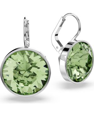 Swarovski Bella Drop Earrings - Green