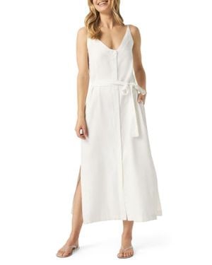 Splendid Amanda Sleeveless A-Line Dress - White
