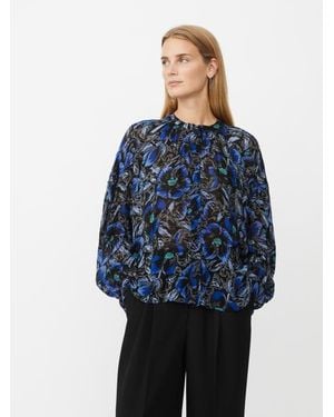 Masai Maivorama Floral Print Shirt - Blue