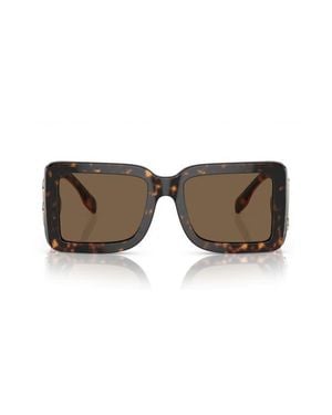 Burberry 55Mm Square Sunglasses - Multicolor