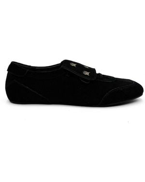 Amie Rafa Chelley Suede Sneakers - Black
