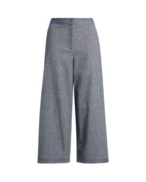 Halogen® Cropped Straight Leg Pants - Gray