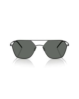 Armani 54Mm Square Sunglasses - Multicolor