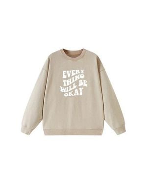 Lezat Sammie Cotton Sweatshirt - Natural