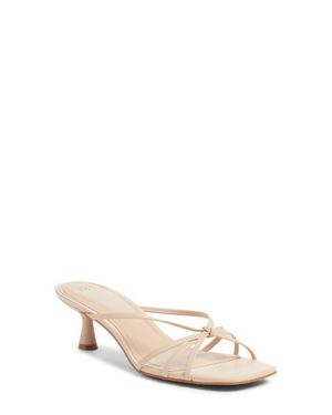 BP. Bliss Kitten Heel Slide Sandal - Natural