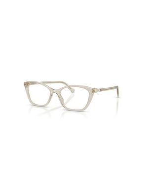Swarovski 54Mm Rectangle Optical Glasses - Natural