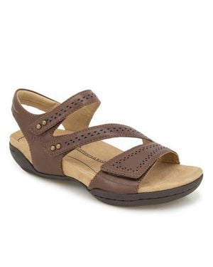 Jambu Makayla Casual Flat Sandal - Brown