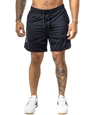 Maceoo Performance Athletic Mesh Shorts - Blue
