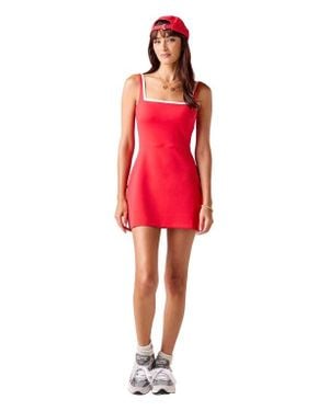 Goldie Byrd Cami Tennis Dress - Red