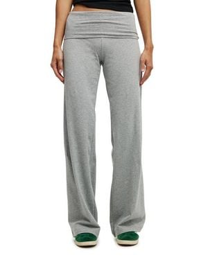 Cotton On Bella Straight Leg Pant - Gray