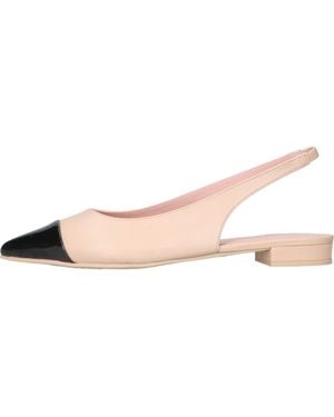 Pretty Ballerinas Pointed Toe Heeled Slingback - Pink