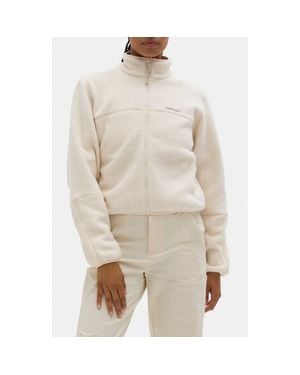 Halfdays Chapelle Water Repellent Fleece Jacket - Natural